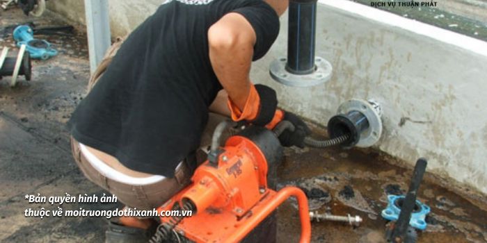 thông tắc cống tại hoàng mai giá rẻ