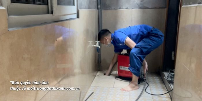 thông tắc cống tại hoàng mai