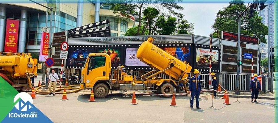hút bể phốt khoán
