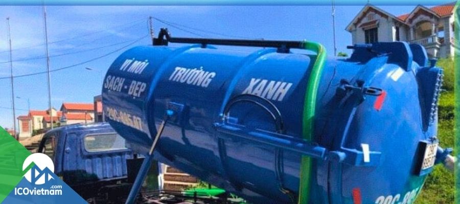 xe hút bể phốt chương mỹ