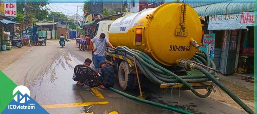 dịch vụ hút bể phốt tại chương mỹ