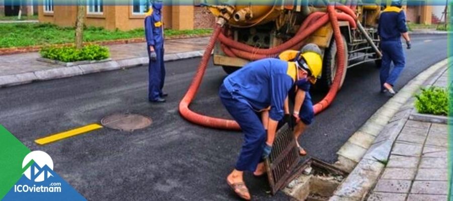 hút bể phốt tại ba vì