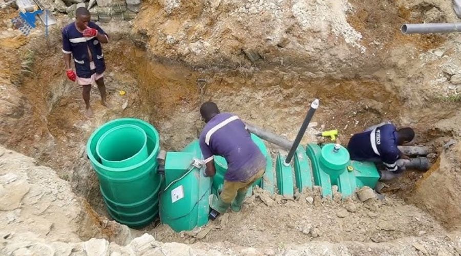 Lưu ý khi lắp đặt bể phốt nhựa dưới nền đất yếu