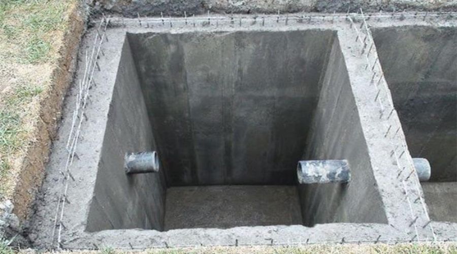 Bể phốt nên xây gạch hay đổ bê tông mới bền