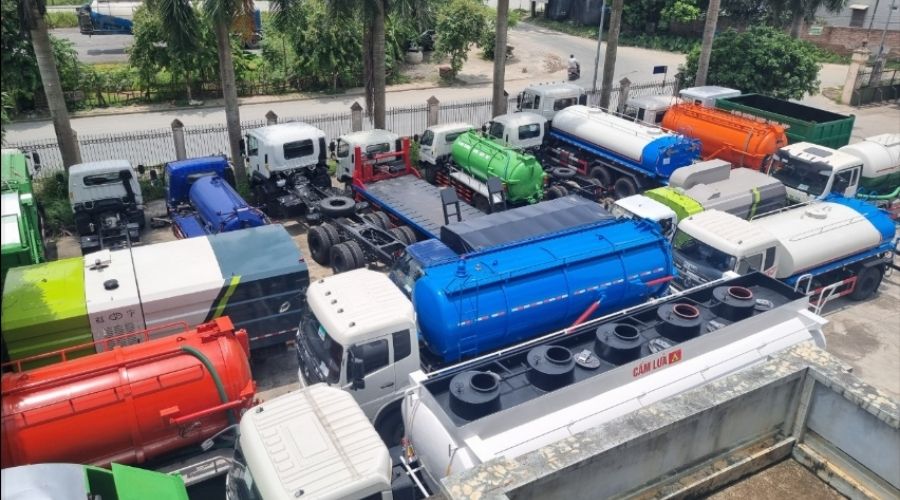 Tìm hiểu các loại xe hút bể phốt phổ biến hiện nay