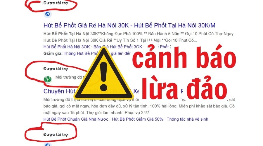 Mẹo phát hiện hút bể phốt kém chất lượng