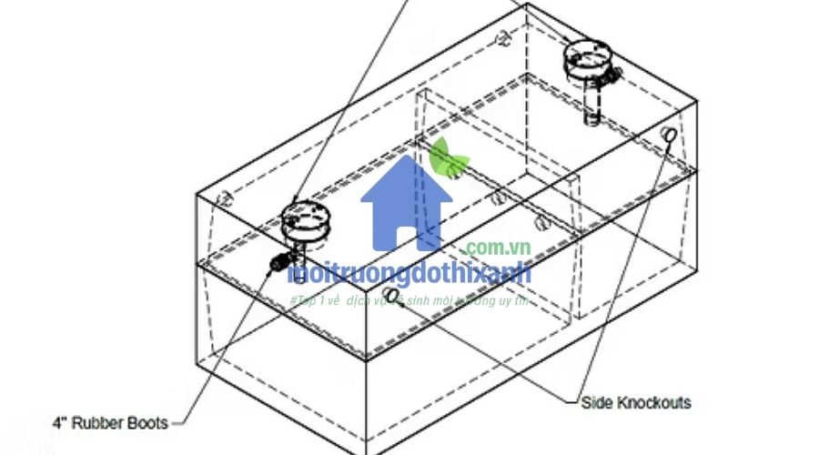Cách kiểm tra nắp chờ hút bể phốt trong gia đình