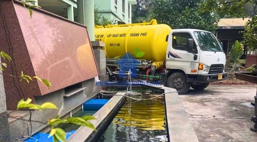 hút bể phốt định kỳ