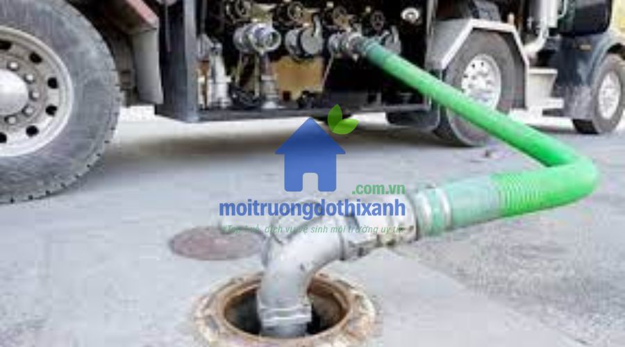 Ngăn lọc bể phốt với chức năng lọc nước thải ra ngoài