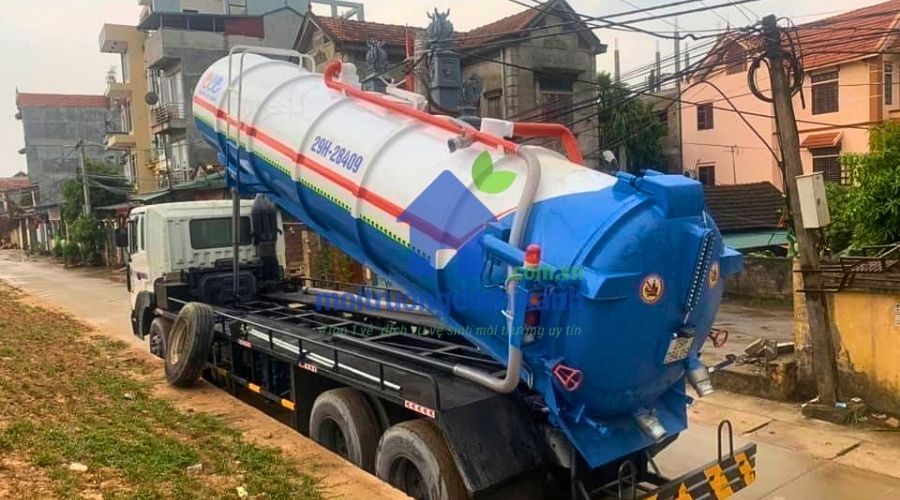 giá hút bể phốt theo khối