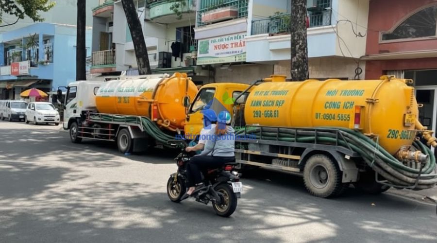 Hút bể phốt tại Bắc Giang giá rẻ, nhanh chóng - Sạch đáy