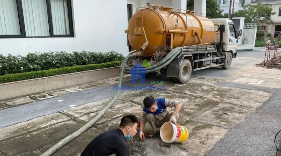 Hút bể phốt tại Hải Dương trọn gói giá rẻ - Hút sạch đáy