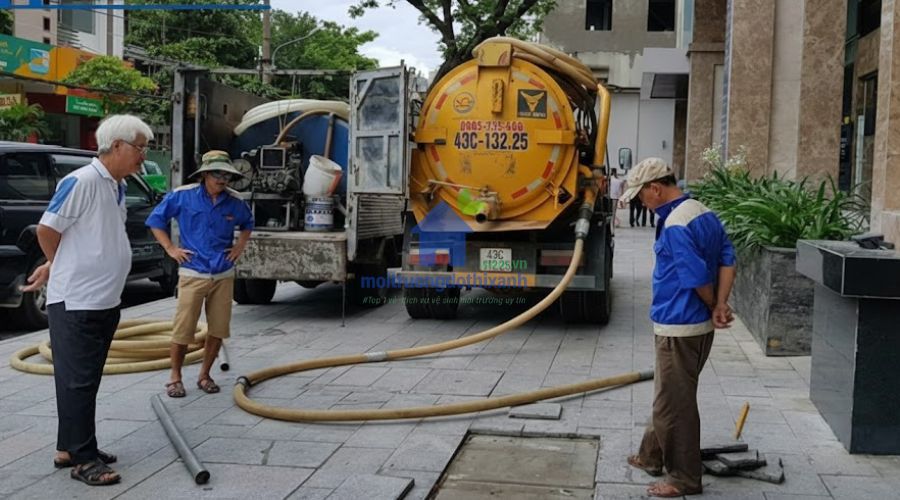 Hút bể phốt tại Hải Phòng trọn gói giá rẻ - Hút sạch đáy