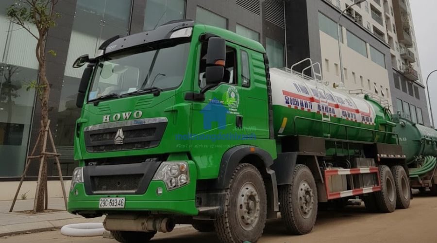 Hút bể phốt tại Hoàng Mai uy tín, triệt để - Bảo hành 10 năm