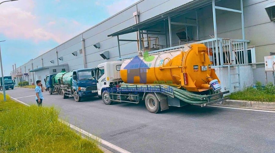 chu kỳ xử lý hầm cầu đạt chuẩn