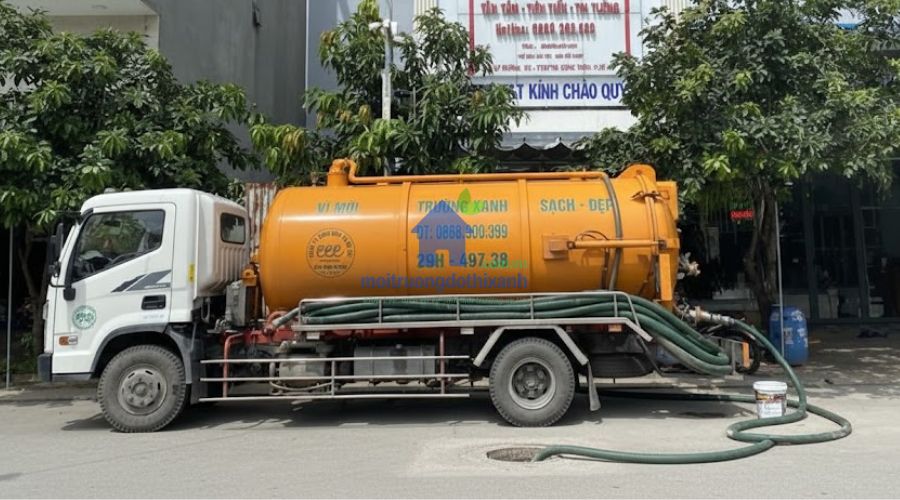 Hút bể phốt tại Thanh Xuân triệt để - Bảo hành 10 năm