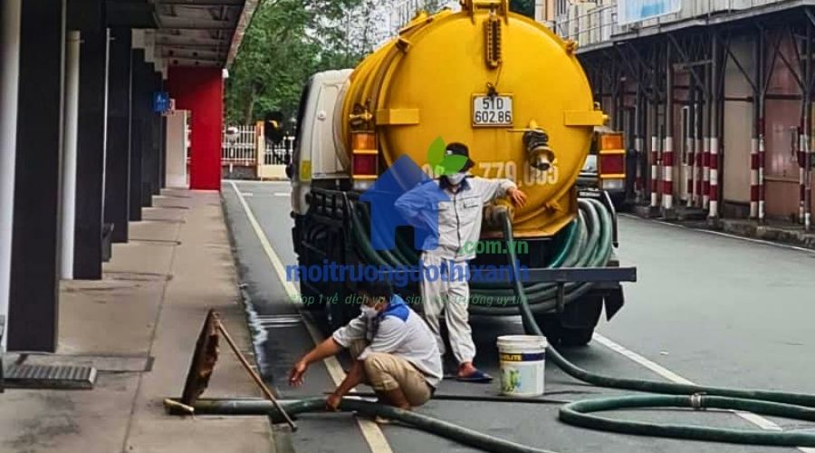 chi phí hút bể phốt