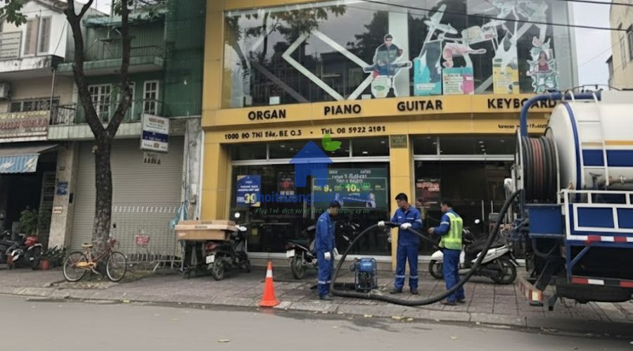 Hút hầm cầu quận 3 trọn gói giá rẻ, uy tín - hút sạch đáy