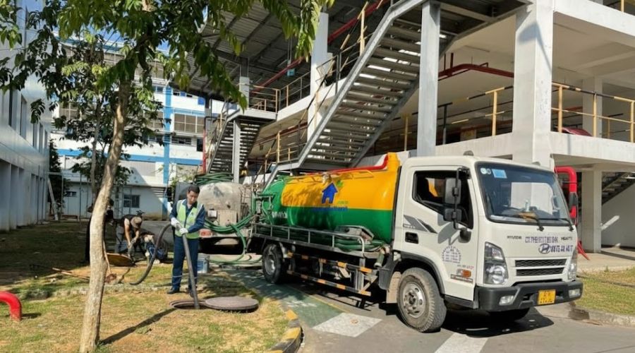 Hút hầm cầu quận 5