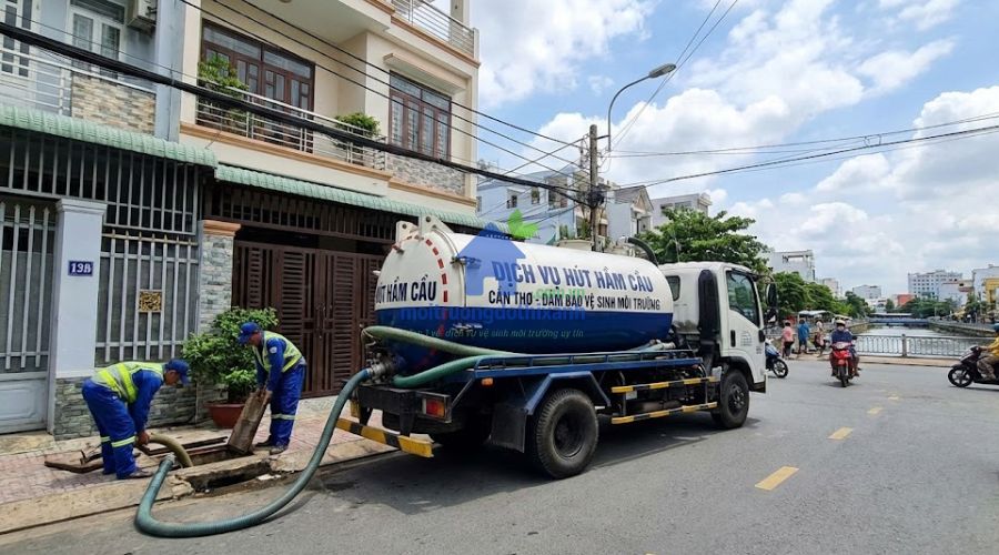 Hút hầm cầu Cần Thơ giá rẻ, uy tín - Xử lý triệt để