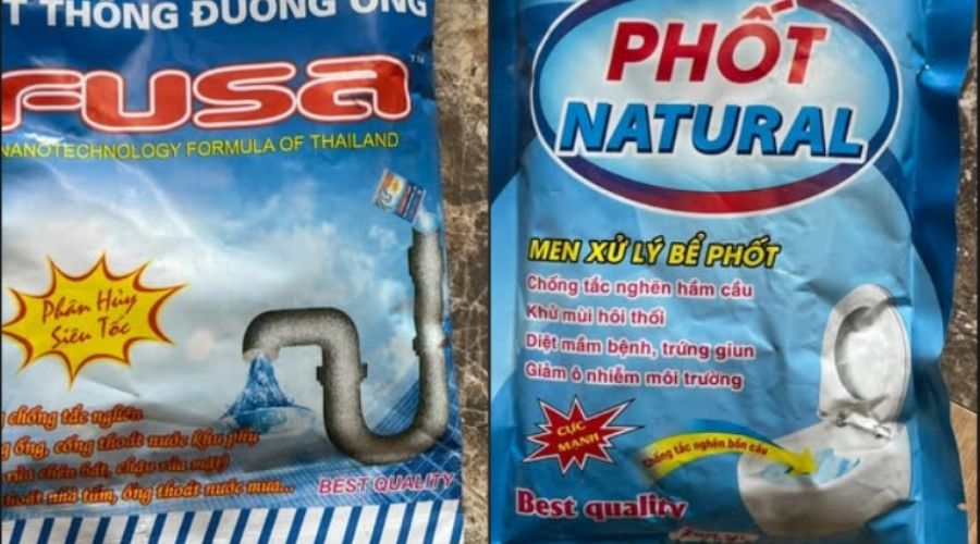 Mẹo sử dụng men xử lý bể phốt Natural chi tiết hiệu quả