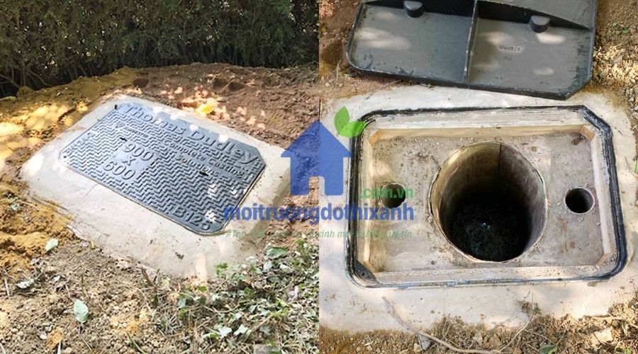 Nắp chờ hút bể phốt là gì? Công dụng và cấu tạo chi tiết