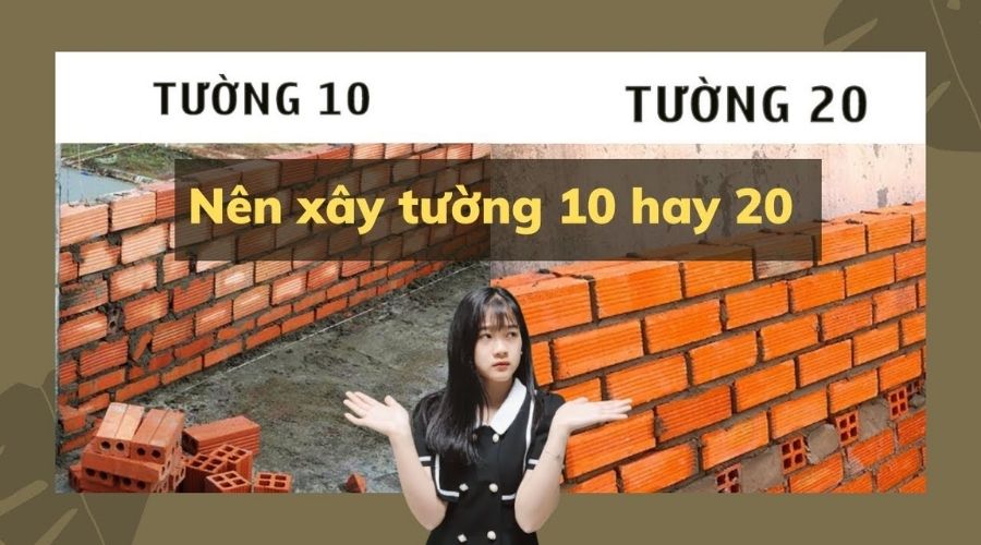 Xây bể phốt tường 10 hay 20 – đâu là lựa chọn đúng?