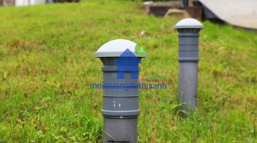 xử lý ống thông hơi bể phốt bị tắc