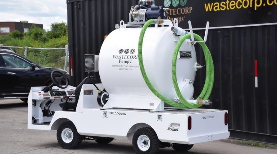 Xe hút bể phốt 1 khối chuyên dụng cho khu dân cư nhỏ