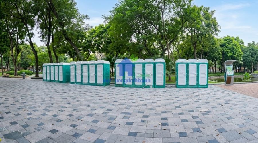Báo giá cho thuê nhà vệ sinh di động tại Hà Nội