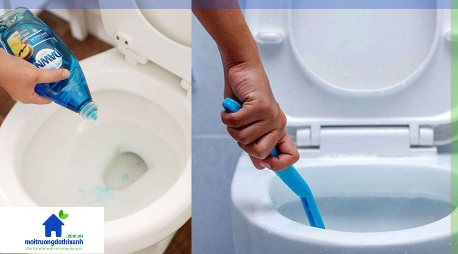 xử lý thông cống nghẹt tại nhà