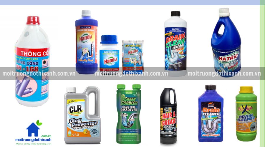 7 Loại Nước Thông Cống Cực Mạnh Được Ưa Chuộng Nhất Hiện Nay