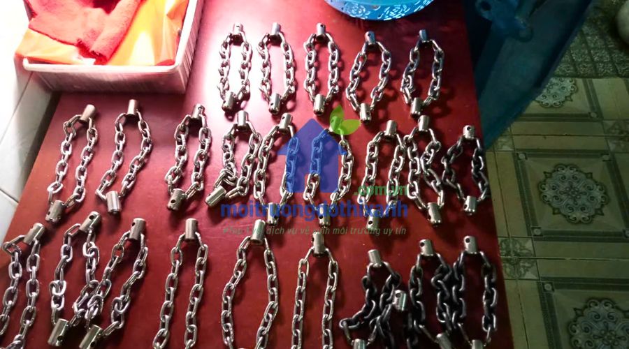 Tìm Hiểu Dây Cáp Đánh Xích Thông Cống Hàn Quốc Giải Pháp Mới