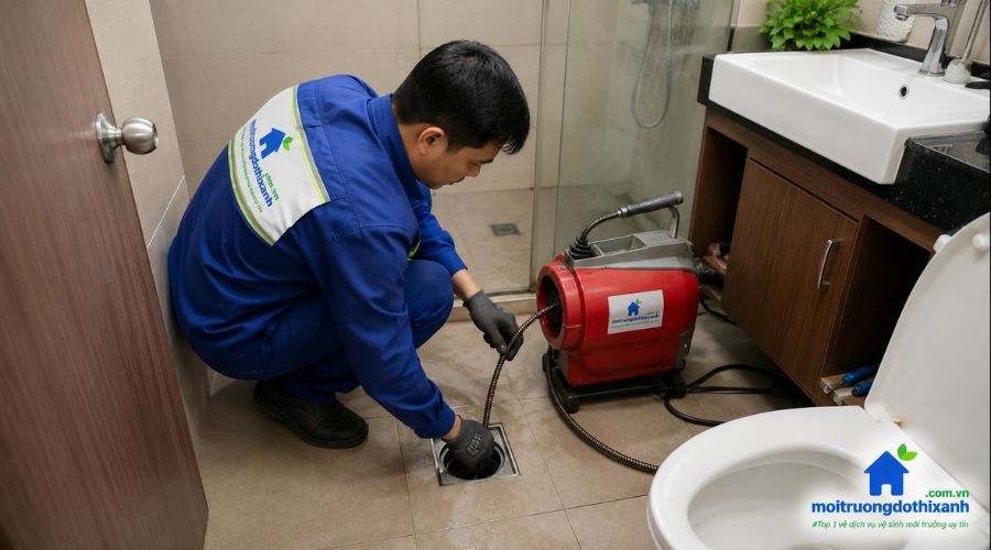 Thông tắc cống tại Linh Đàm trọn gói giá rẻ - Triệt để 100%
