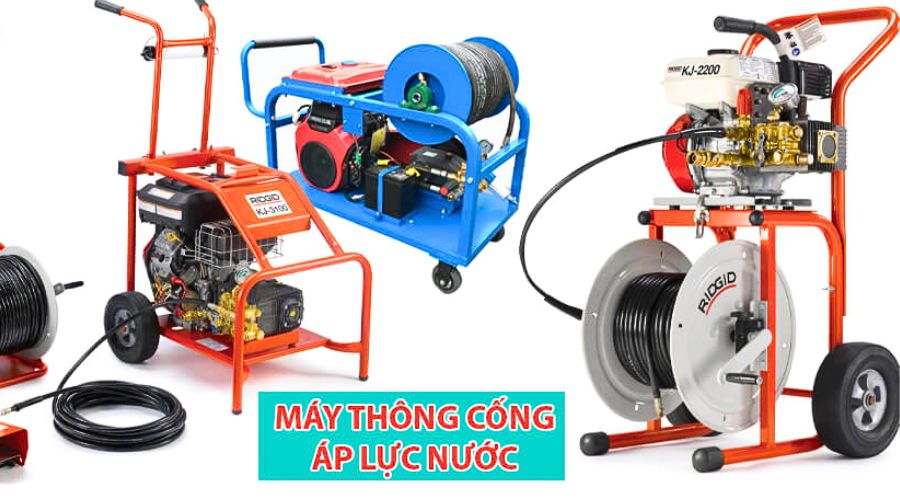 thiết bị thông cống áp suất cao