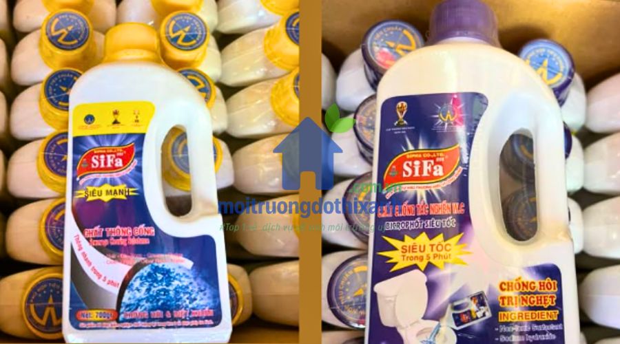 nước thông cống sifa