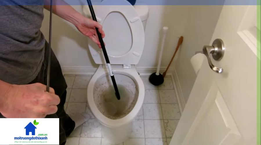 xử lý cống thoát nước chậm