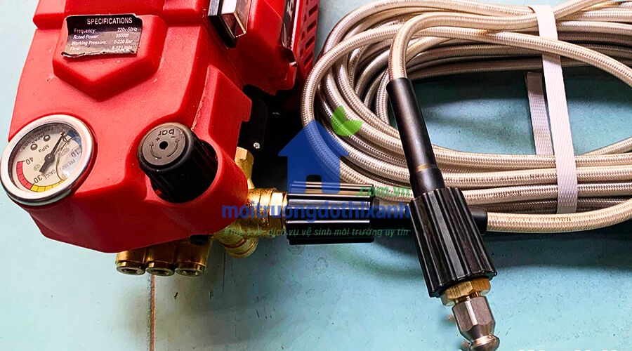dụng cụ thông cống áp suất cao hiệu quả
