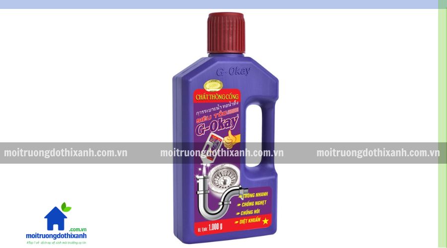 cách sử dụng nước thông cống bio tại nhà