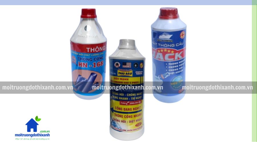 Sản phẩm nước thông cống không mùi