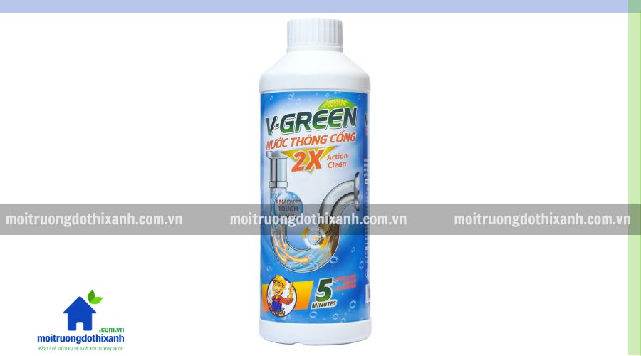 Nước thông bồn cầu PSG cải thiện thoát nước