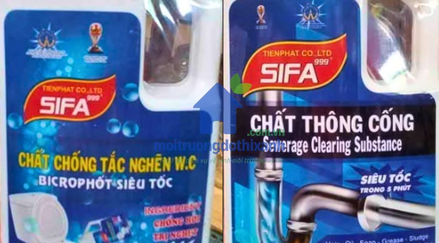 nước thông cống sifa