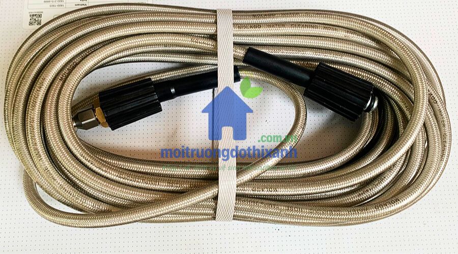 Hình ảnh máy thông bồn rửa bát đang vận hành