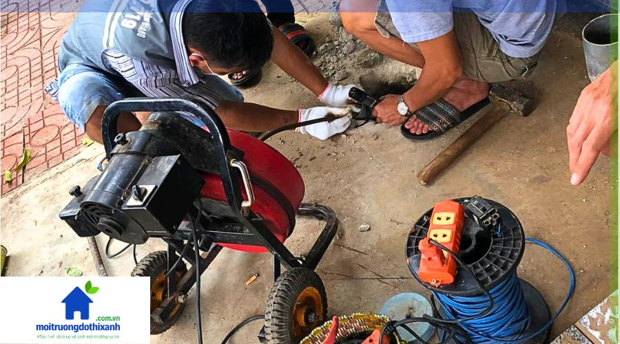 Thông cống nghẹt Biên Hòa giá rẻ, triệt để, không tái nghẹt