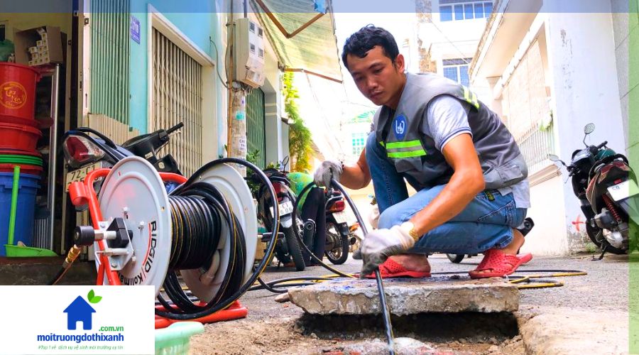 Đơn vị thông cống nghẹt giá Thủ Đức chuyên nghiệp chất lượng