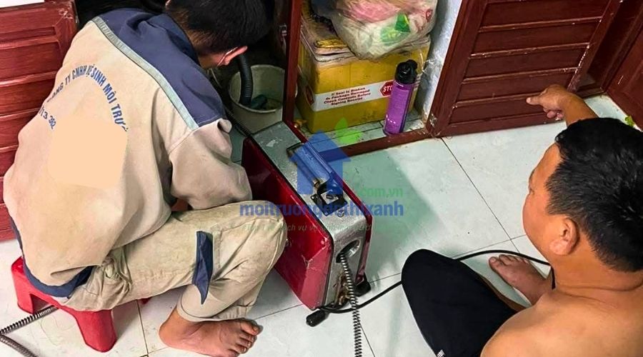 thông tắc cống tại sóc sơn không đục phá