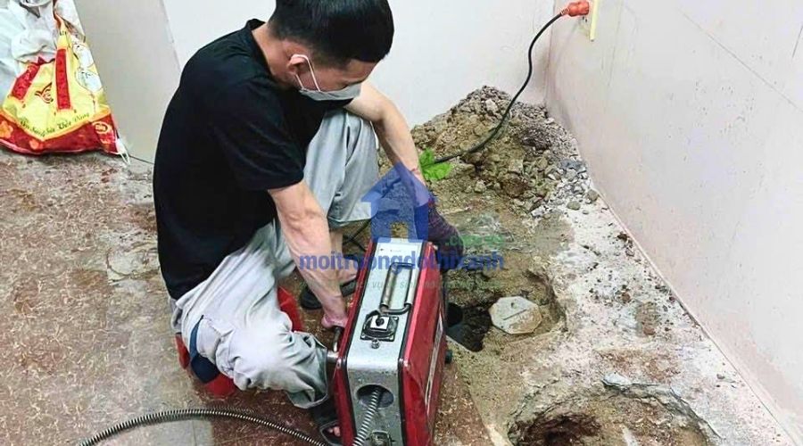 thợ thông tắc cống tại đan phượng