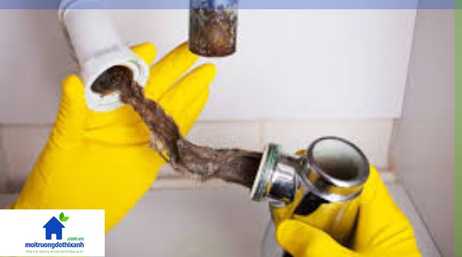 Cách xử lý tình trạng cống nghẹt nhẹ bằng dung dịch tự chế