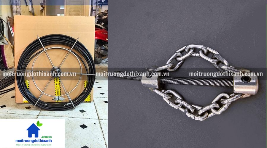 cách đánh xích thông cống tại nhà