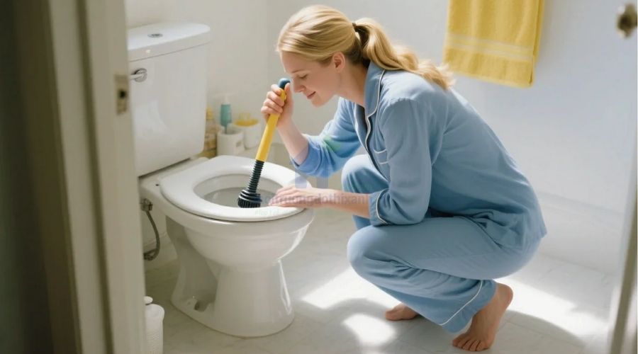 Dụng cụ thông bồn cầu hiện đại ở Biên Hòa